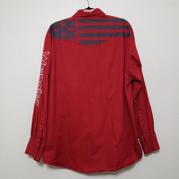 Wrangler Snap Button Down Long Sleeve - Picture 11 of 16